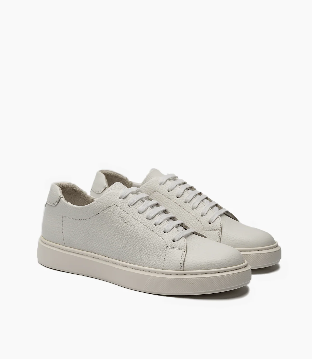 BASKET BLAZE En Cuir, Blanche